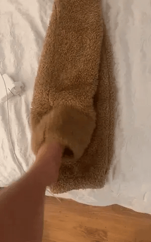 HeFoozie Uzun Peluş Çorap